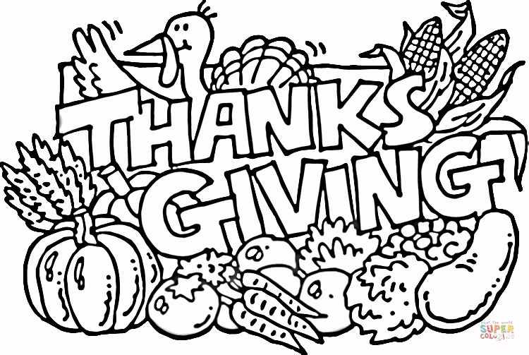 November Coloring Sheets Give Thanks Coloring Page Free Printable 750x503 November Coloring Sheets Give Thanks Coloring Page Free Printable