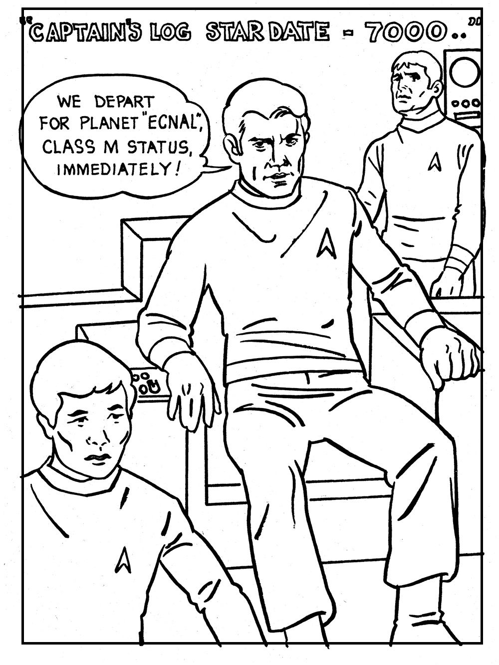 Exciting Star Trek Coloring Pages For Kids Captain Kirk Giving 1000x1333 Exciting Star Trek Coloring Pages For Kids Captain Kirk Giving