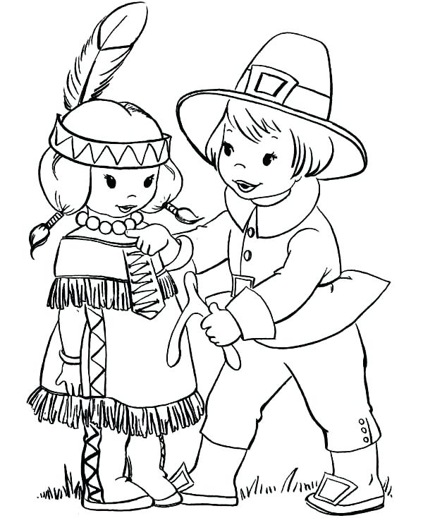 Thanksgiving Pilgrim Coloring Sheets Pilgrim Boy Giving 600x734 Thanksgiving Pilgrim Coloring Sheets Pilgrim Boy Giving