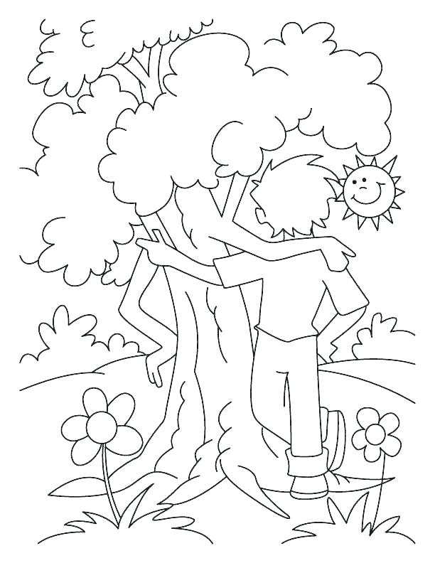 The Giving Tree Coloring Pages The Giving Tree Printable Coloring 612x792 The Giving Tree Coloring Pages The Giving Tree Printable Coloring