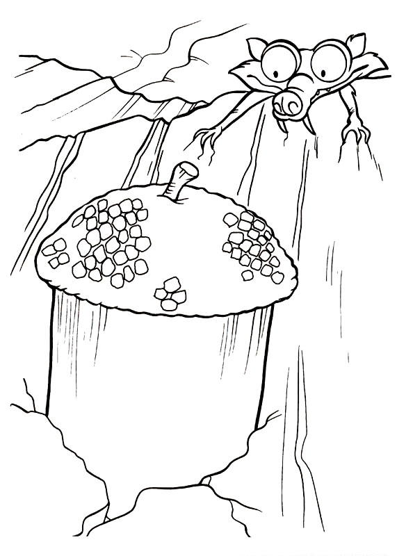 571x800 Kids Under 7 Ice Age Coloring Pages