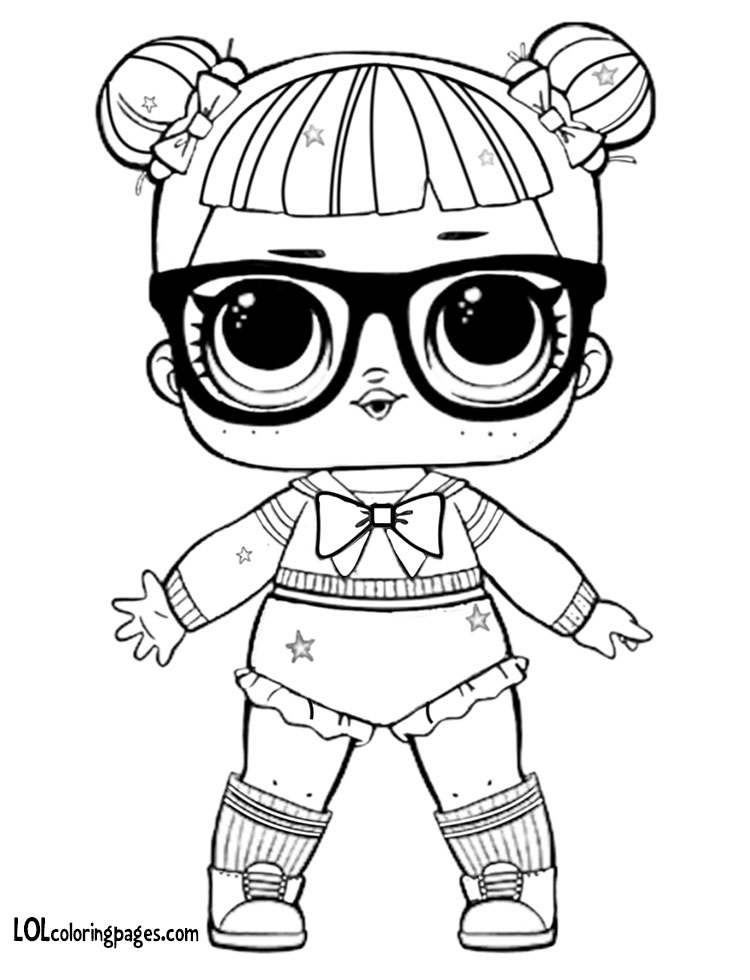 750x980 Glitter Teacher's Pet Coloring Page Lol Surprise Doll Coloring Pages