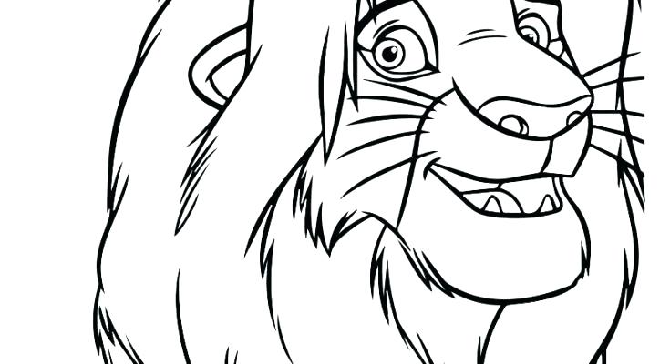 735x400 Lion King Coloring Page Lion King Coloring Pages The Lion King