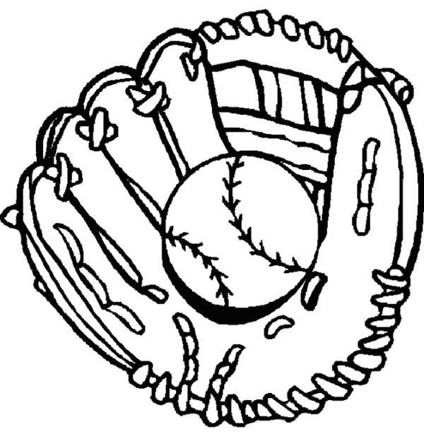 Gloves Coloring Page