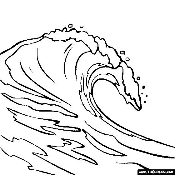 Breaking Wave Coloring Page Gmc Motor Home Wave 560x560 Breaking Wave Coloring Page Gmc Motor Home Wave