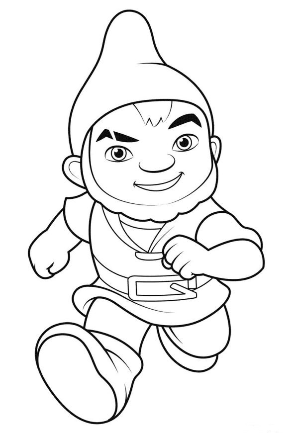 595x871 Kids N 8 Coloring Pages Of Sherlock Gnomes