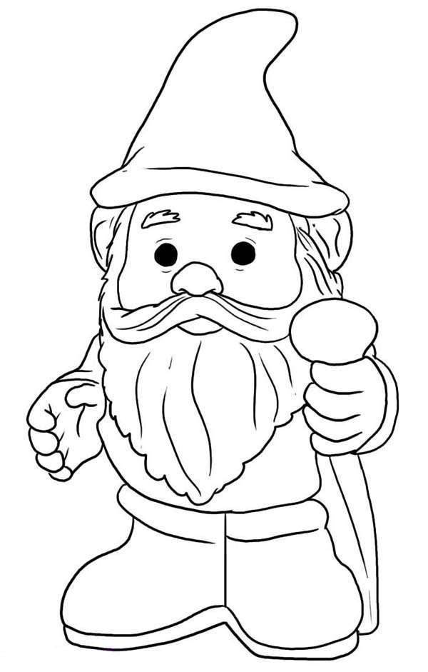 600x941 Gnome Coloring Pages