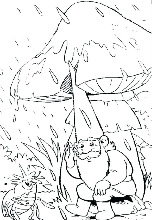 640x925 Gnome Coloring Pages The Gnome Coloring Pages Free Printable