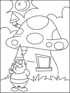 236x314 Gnome Coloring Pages Printable Fantasy Gnomes Print Coloring