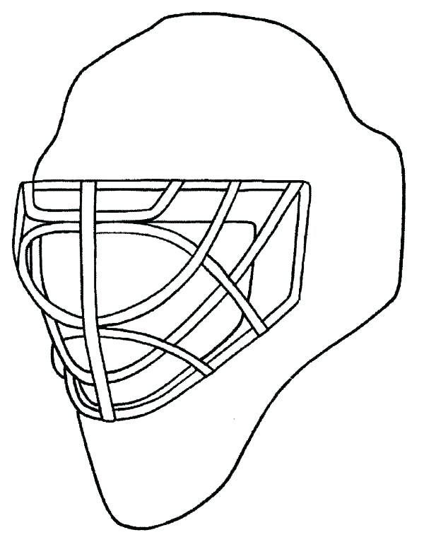 600x767 Coloring Pages Hockey Hockey Player Coloring Pages Hockey Helmet
