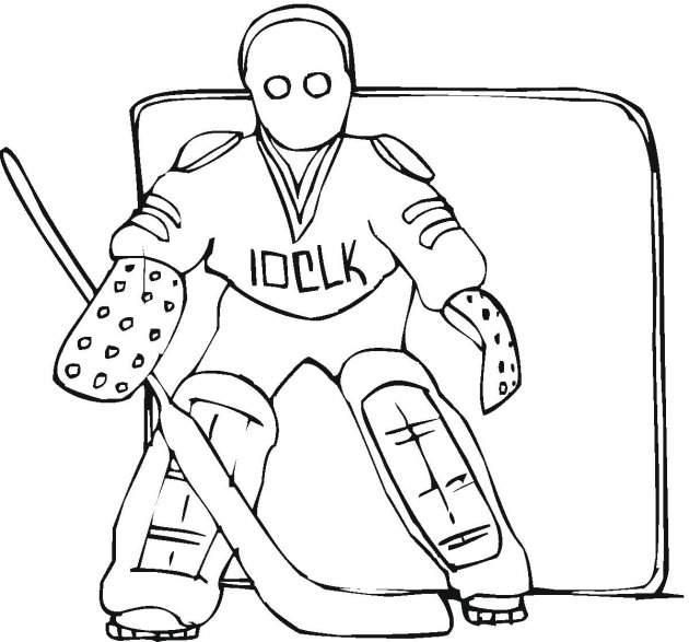 Printable Hockey Coloring Pages 630x587 Printable Hockey Coloring Pages