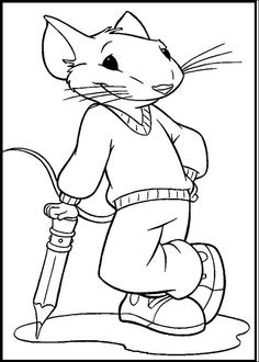 Stuart Little Being Goalkeeper Coloring Picture For Kids Stuart 236x330 Stuart Little Being Goalkeeper Coloring Picture For Kids Stuart
