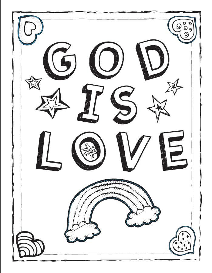 699x900 Love Coloring Page Lovely God Is Love Coloring Page 49 In Free