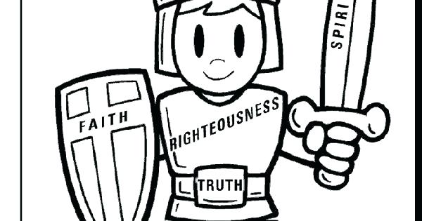 600x315 Armor God Coloring Pages Armor God Coloring Pages Armor