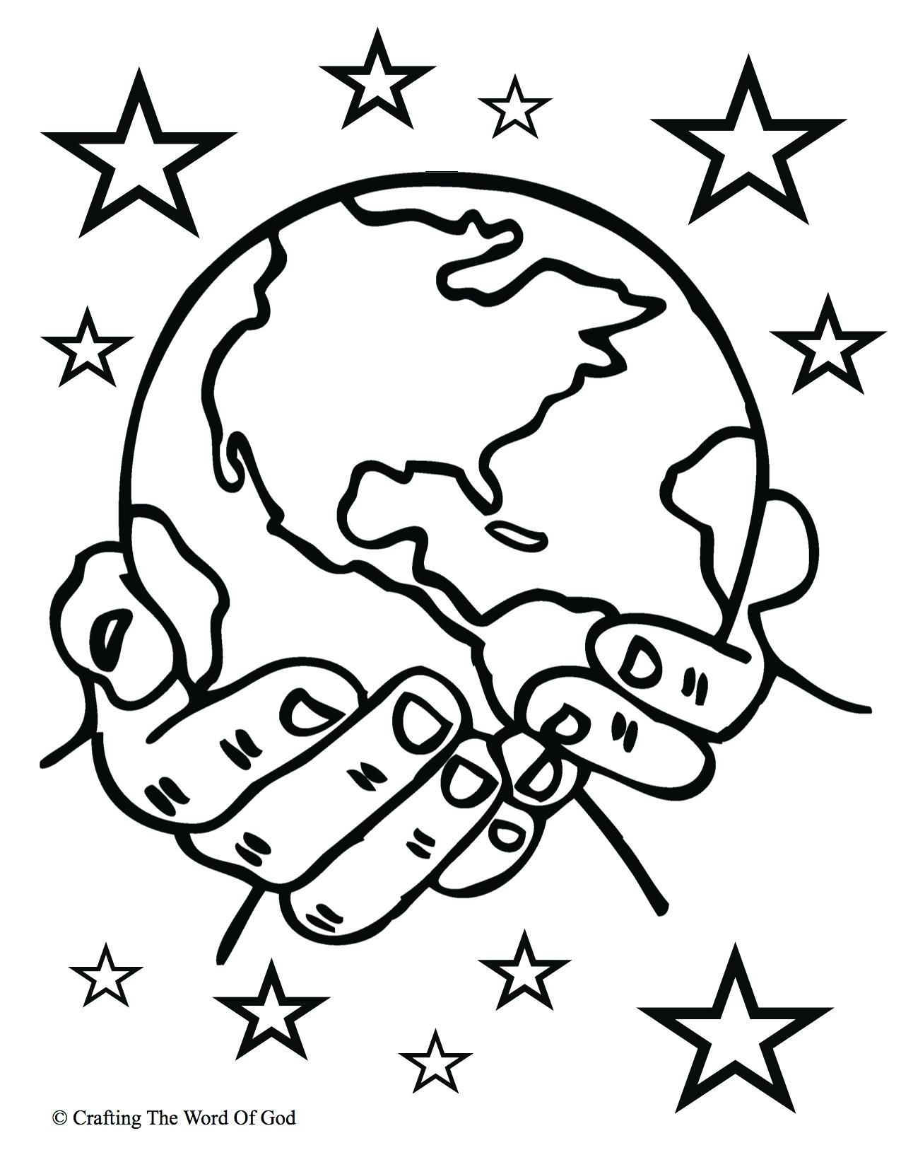 1275x1650 Simple Days Of Creation Coloring Pages 0 In