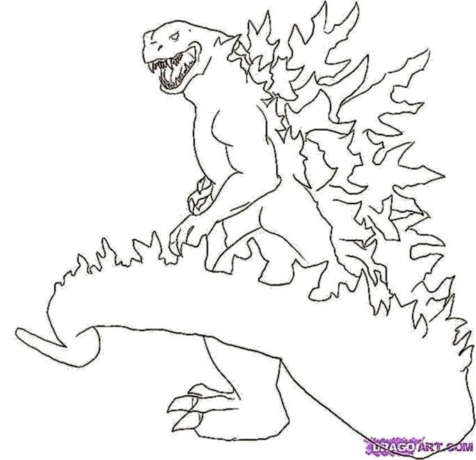 Godzilla Coloring Pages 2014 at GetColorings.com | Free printable ...