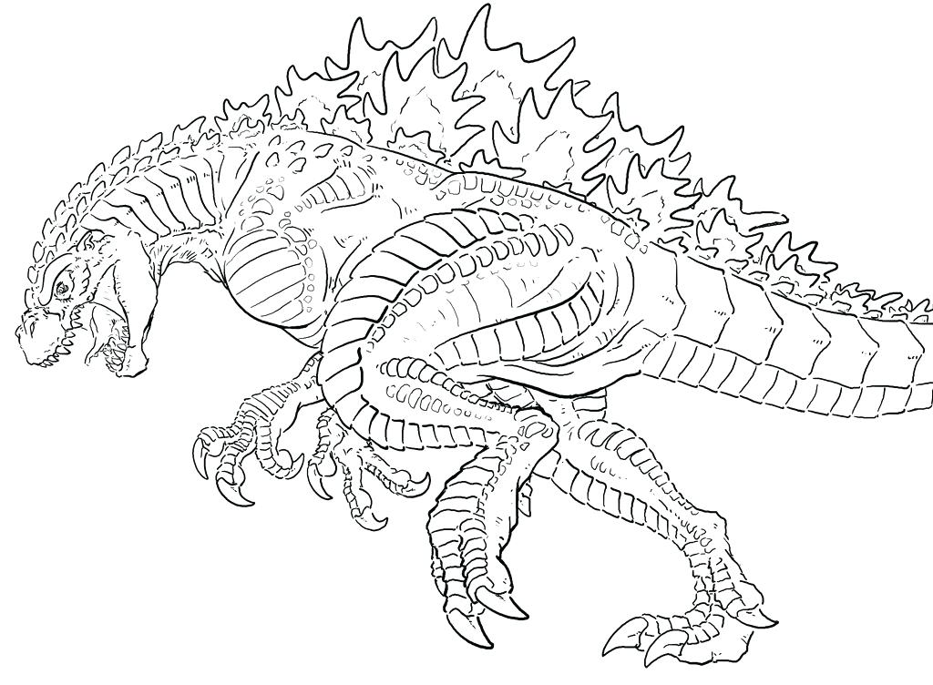 1024x752 Godzilla Coloring Pages Vs Coloring Pages Coloring To King Vs