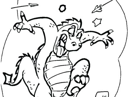 440x330 Godzilla Coloring Pages