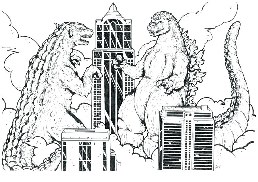 900x636 Godzilla Coloring Pages Jetpackjoyride.co