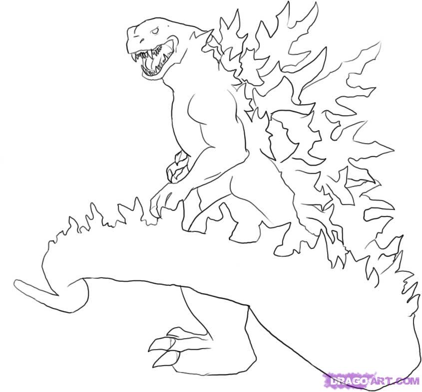 Printable Godzilla Coloring Pages 350970 845x786 Printable Godzilla Coloring Pages 350970