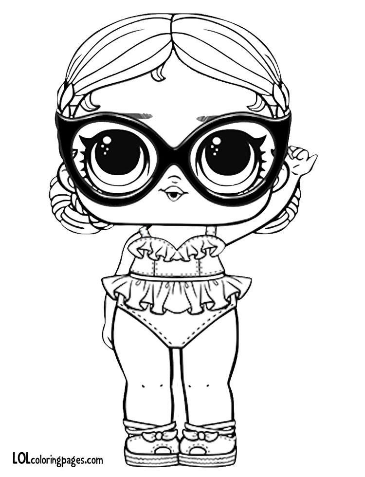 Vacay Babay Coloring Page Lol Surprise Doll Coloring Pages 750x980 Vacay Babay Coloring Page Lol Surprise Doll Coloring Pages