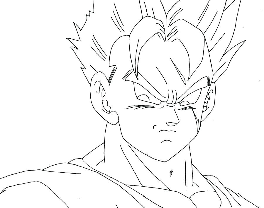 900x711 Gohan Coloring Pages Gohan Super Saiyan 4 Coloring Pages Ensharp
