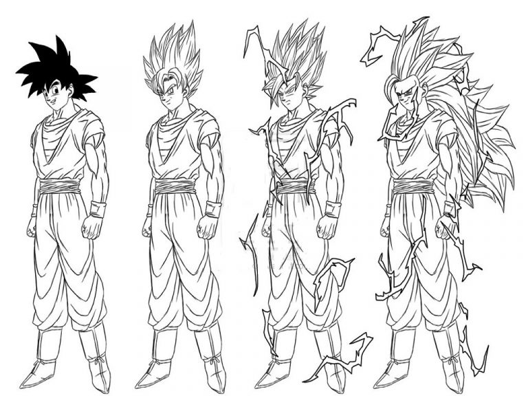 Dragon Ball Z Coloring Pages Gohan Fresh Best Of Super Saiyan Goku 768x576 Dragon Ball Z Coloring Pages Gohan Fresh Best Of Super Saiyan Goku