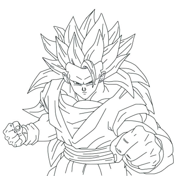 Goku And Vegeta Coloring Pages at GetColorings.com | Free printable ...