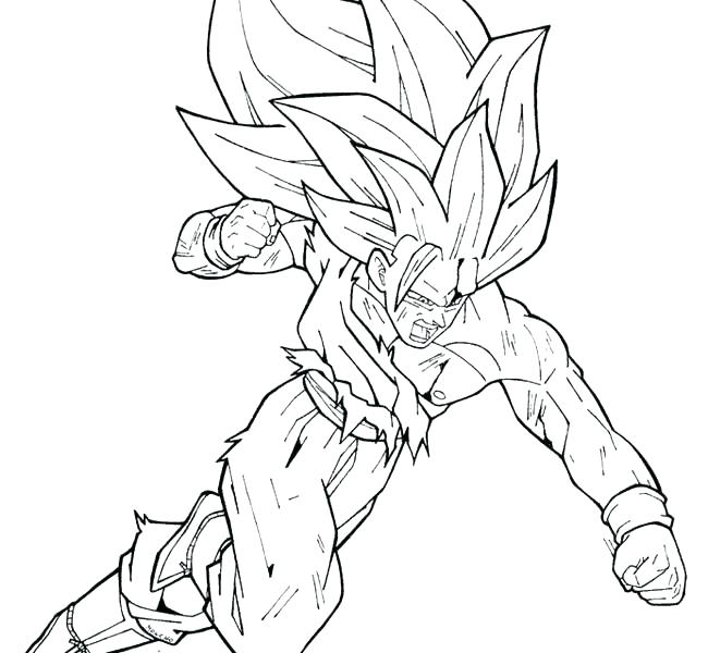 650x600 Kid Goku Coloring Pages Beautiful Coloring Page Print Pages