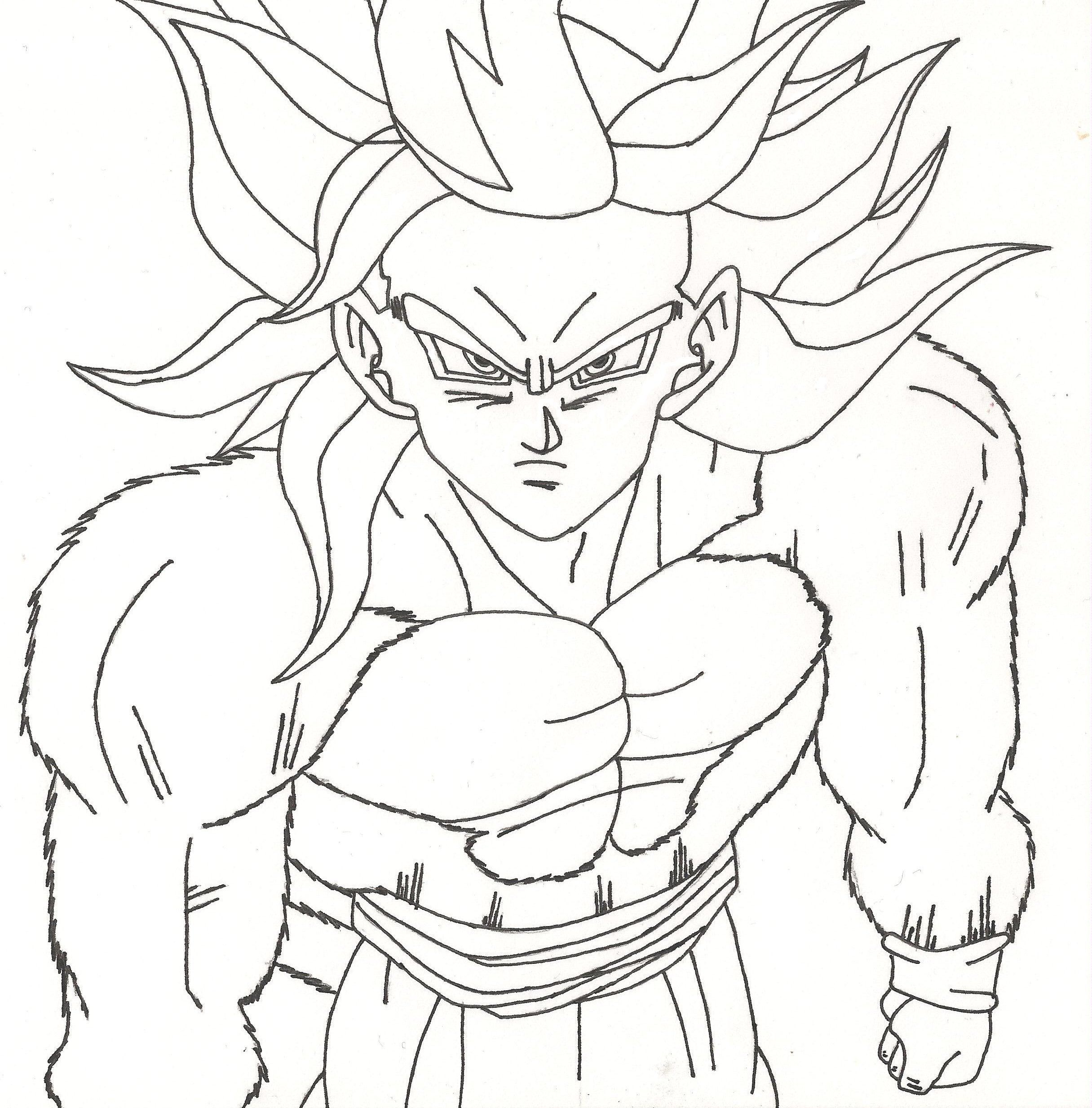 2431x2467 Dragon Ball Z Printable Pages Printable Dragonball Z Coloring