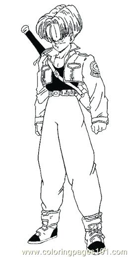 260x518 Dbz Coloring Pages Dragon Ball Z Coloring Pages Goku Super Saiyan