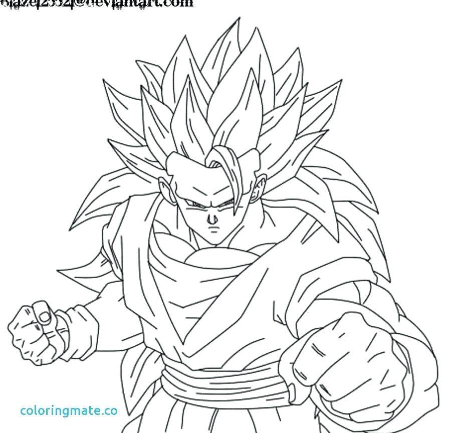Goku Coloring Teleks.site 900x864 Goku Coloring Teleks.site