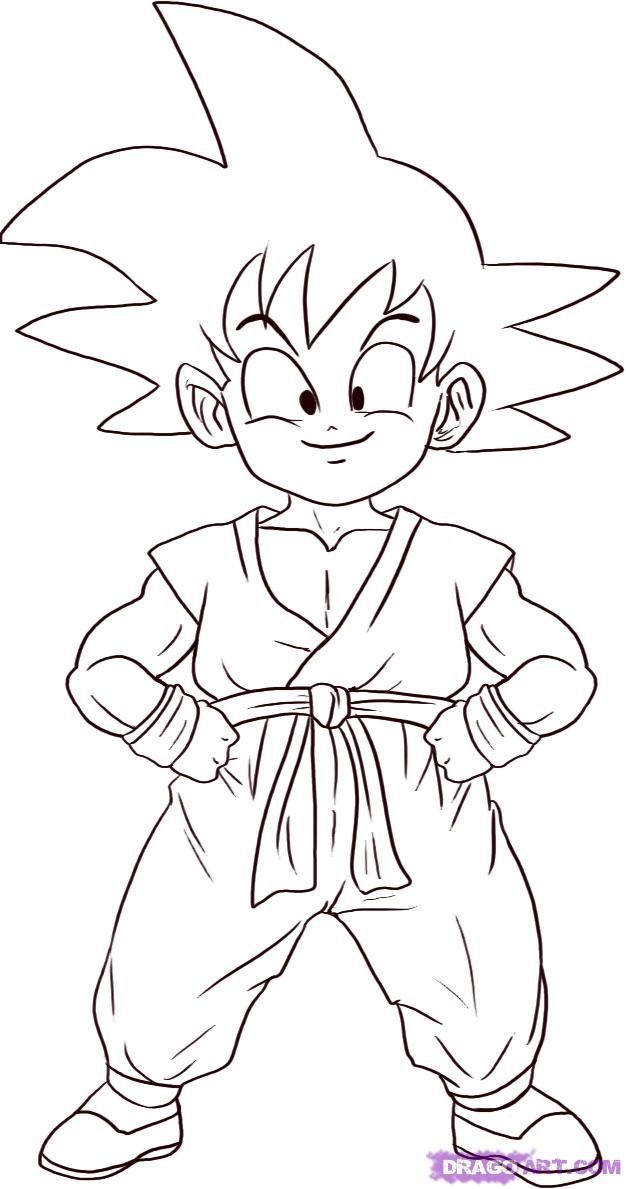 626x1189 Dragon Ball Z Goku Super Saiyan 2 Coloring Page Coloring Pages