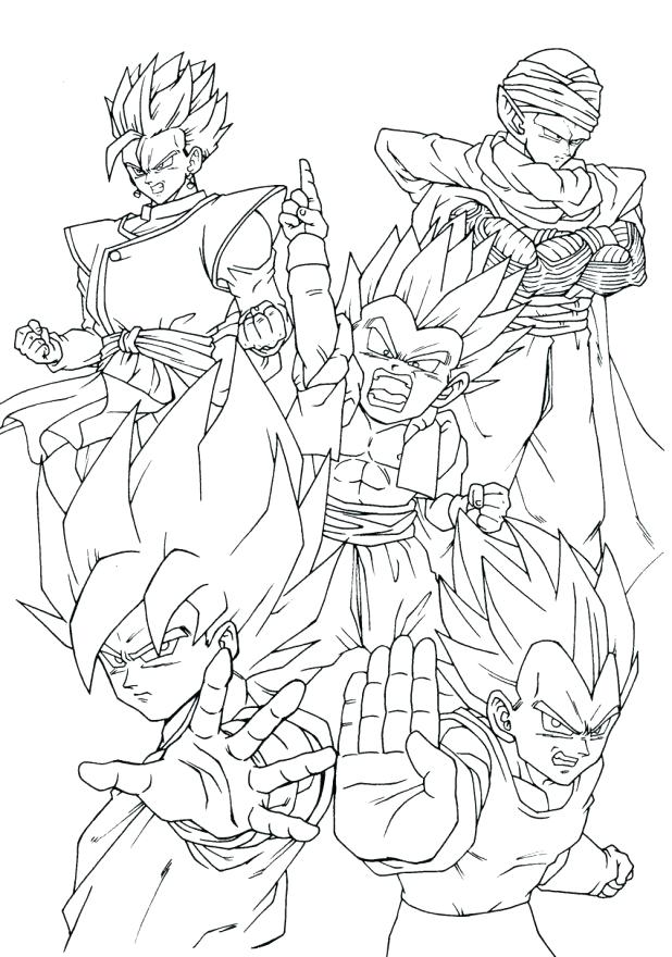 Dragon Ball Z Coloring Pages Goku Super Saiyan 3 Coloring Pages 618x880 Dragon Ball Z Coloring Pages Goku Super Saiyan 3 Coloring Pages