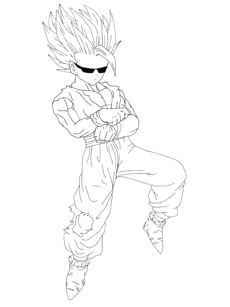Goku Super Saiyan Coloring Pages Grandmaman.site 750x1000 Goku Super Saiyan Coloring Pages Grandmaman.site