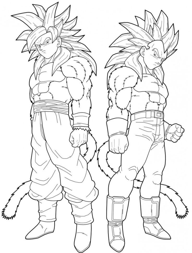 736x966 Super Saiyan Goku Coloring Pages Super Saiyan Goku Coloring
