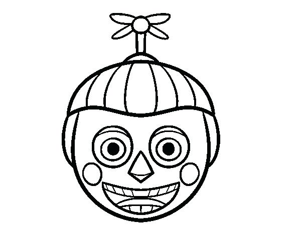 Freddie Coloring Pages Balloon Boy From Five Nights At Coloring 600x470 Freddie Coloring Pages Balloon Boy From Five Nights At Coloring