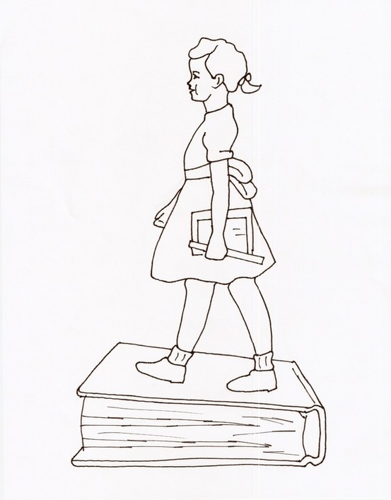 553x707 Ruby Bridges Coloring Pages
