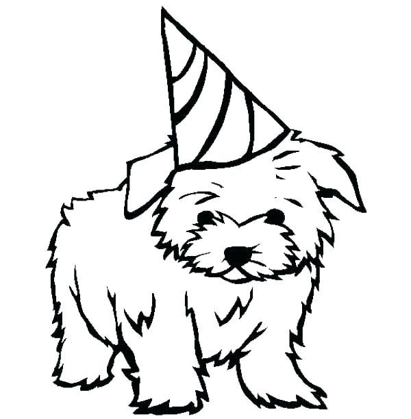 600x612 Puppy Coloring Pages To Print Free Coloring Pages Puppies Free