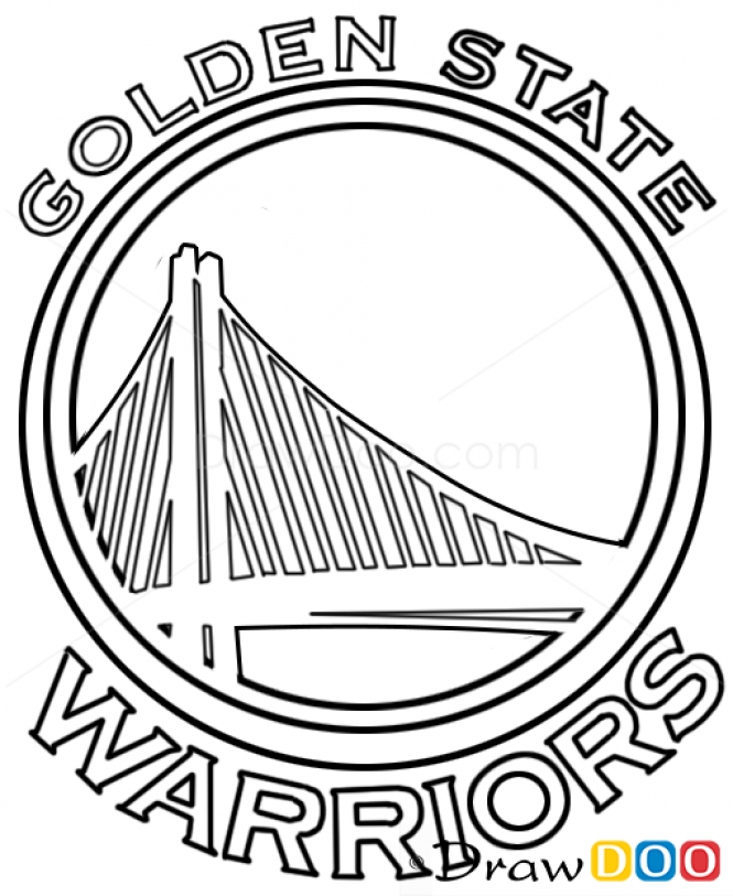 Golden State Warriors Logo Coloring Page Image Result For How 665x813 Golden State Warriors Logo Coloring Page Image Result For How
