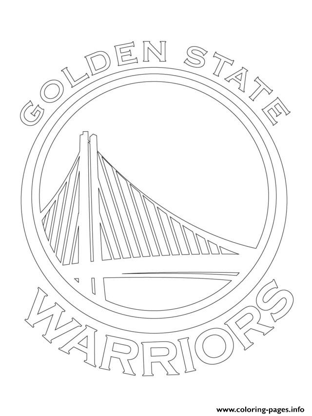 Golden State Warriors Logo Nba Sport Coloring Pages Printable 640x853 Golden State Warriors Logo Nba Sport Coloring Pages Printable