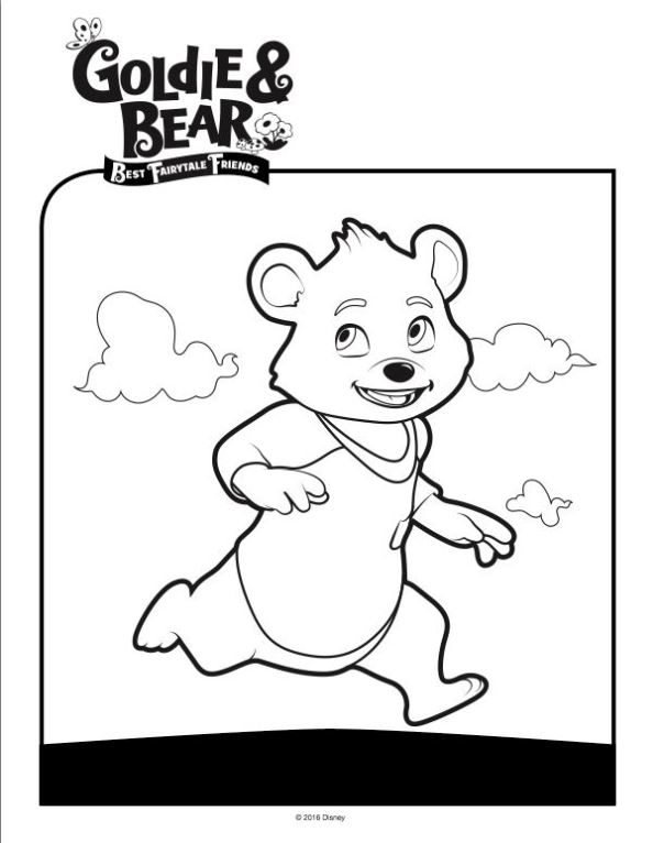 594x766 Kids N 9 Coloring Pages Of Goldie And Bear