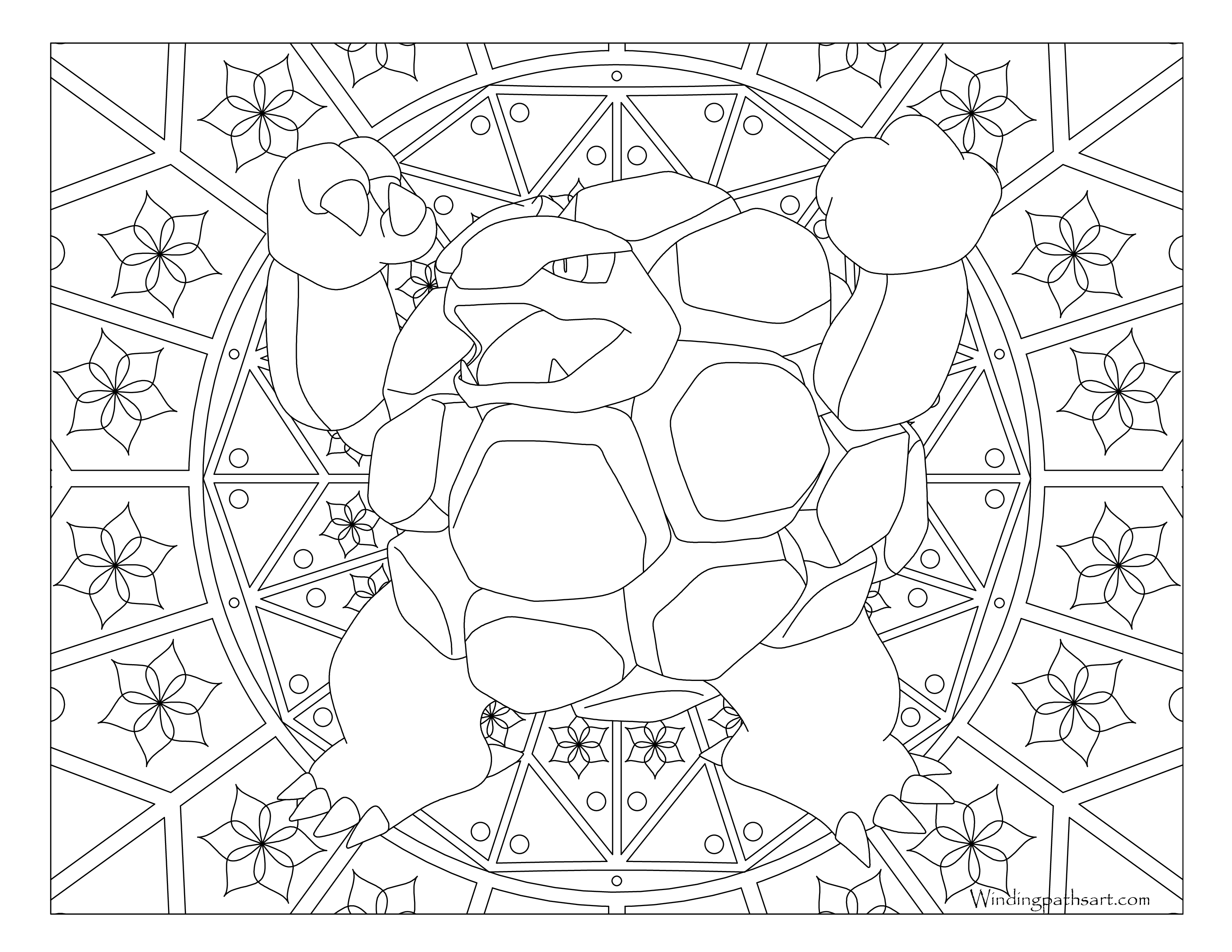 Golem Coloring Pages