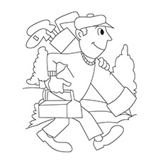 Golf Ball Coloring Page