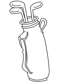 236x314 Golf Coloring Page Baby Amp Toddler Golf Golf, Golf