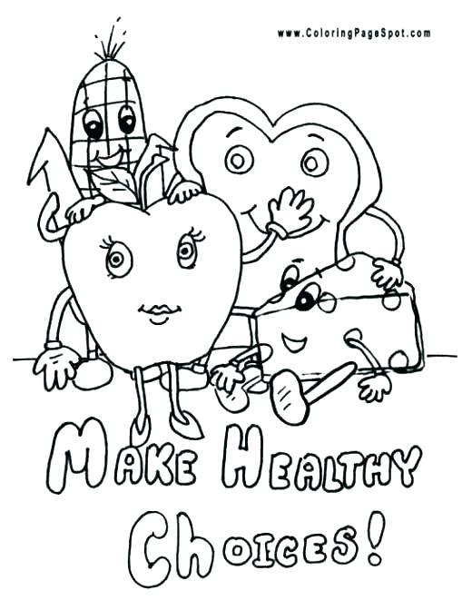 520x672 Food Coloring For Kids Stupendous Food Coloring Pages Free