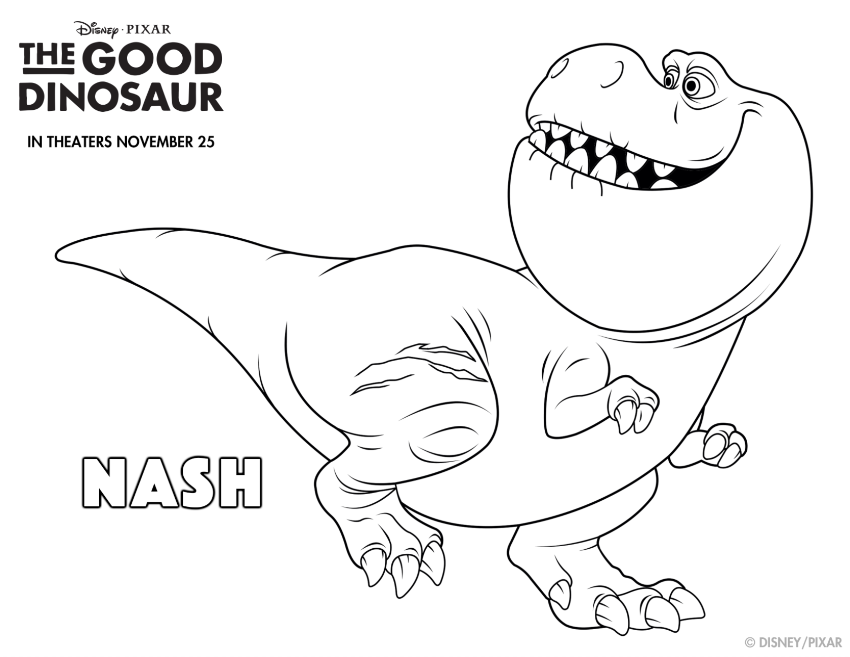 1679x1299 Get Rough And Tough With This Good Dino Coloring Sheet! Meet Nash