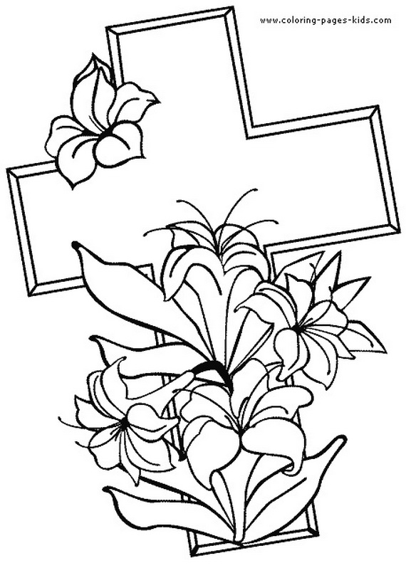 570x798 Good Friday Coloring Pages And Pintables For Kids