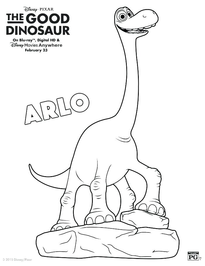 700x906 Free Printable Colouring Pages Dinosaurs The Good Dinosaur