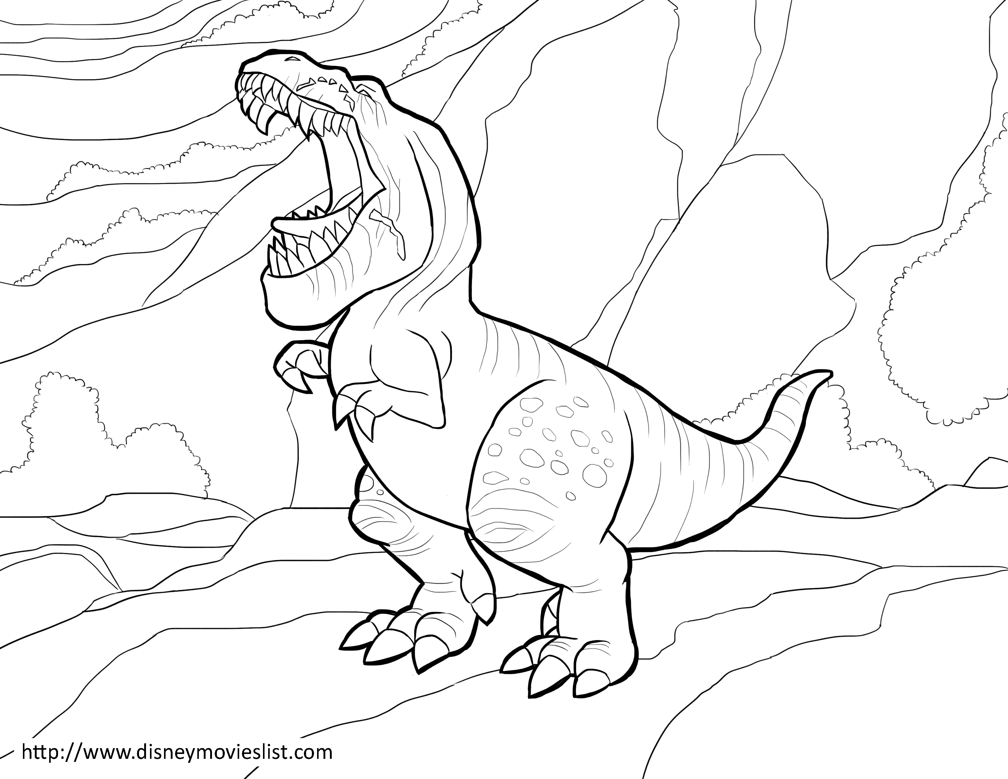 3300x2550 Good Dinosaur Coloring Pages